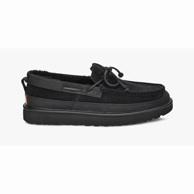 Mocassins UGG Dex Lace Slip-On Homem Pretas | PT-LNYGE